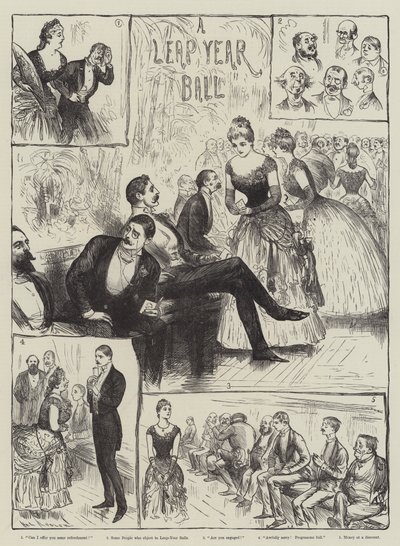 A Leap Year Ball by Henry Stephen Ludlow
